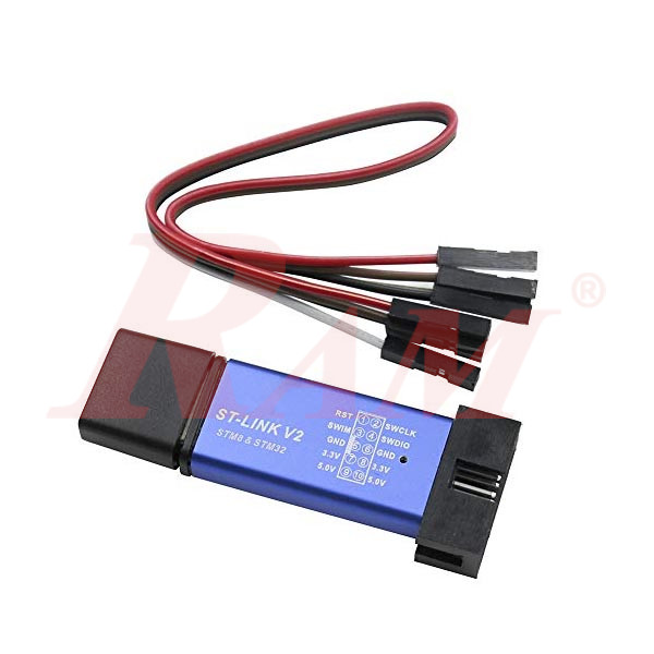 Unidad De Programación ST-Link V2 Mini Para STM8 Y STM32 - Emulador Y Descargador, Genérico, Ideal Para Electrónica Y DIY